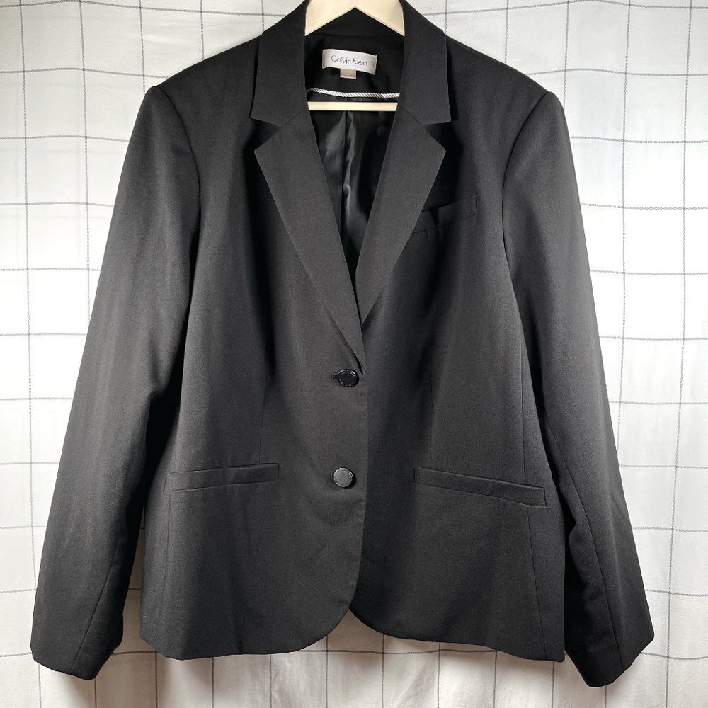 Calvin Klein Black Women's Tailored Blazer